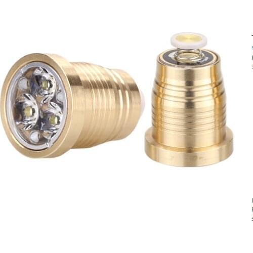 Sportac P60 18650 CR123A 3Pcs XPG2 UV IR Cslpm1 SST20 Amber Two Mode Dropin LED Module for Surefire 6P Host