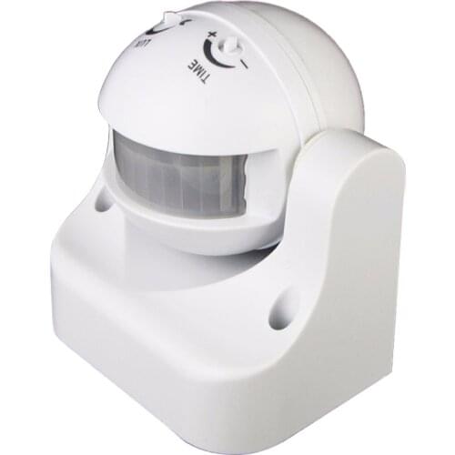 110V-240V Outdoor Ip44 180 Degree 50/60Hz Security Pir Motion Movement Sensor Detector Switch Infrared Motion Sensor Switch