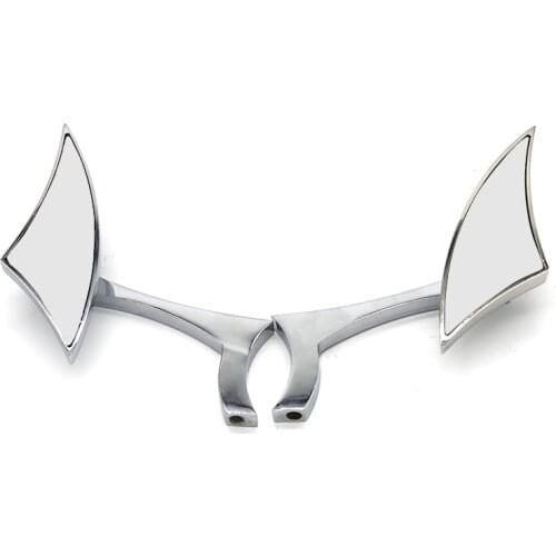 Universal Motorcycle Rear View Mirror Aluminum Alloy 8 10mm Side Mirrors For Vespa Honda Kawasaki Z800 Yamaha MT09 Suzuki SV400