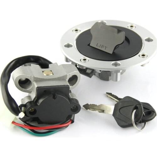 Motorcycle Ignition Switch Lock FOR Suzuki GSF250 GSF400 M/N/P Bandit GSX600 GSX750 With Fuel Tank Cover Cap Lock