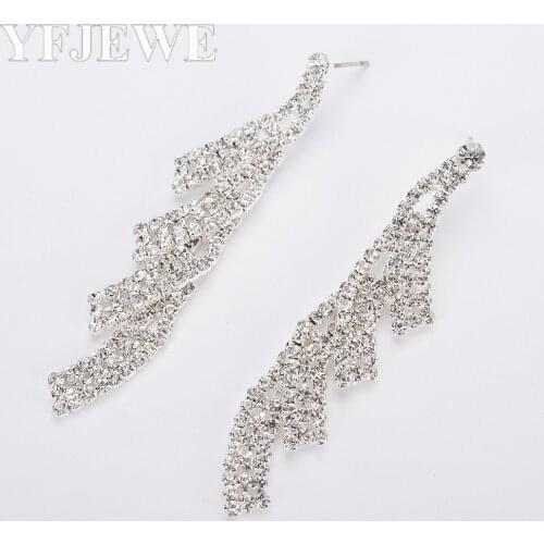 Women Jewelry Drop Earrings Crystal Earrings for Women Dangle Bridal Earrings Wedding E375