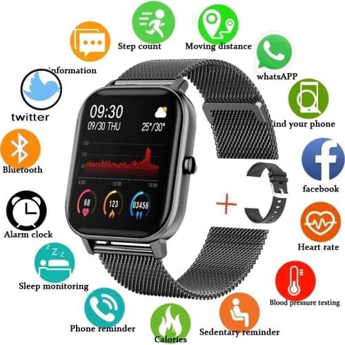 GUOLING IP68 Waterproof Smart Watch Women Lovely Bracelet Heart Rate Monitor Sleep Monitoring Smartwatch Connect IOS Android+BOX