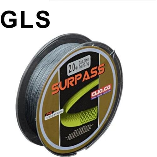 2020 GLS brand 100 meters 4 series vigorous horse fish line pe woven super pull fishing line