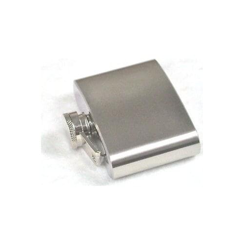 New Stainless Steel Hip Liquor Alcohol Flask+Funnel Cap 2oz
