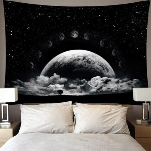 Tapestry Wall Hanging Mandala Star Moon Pattern Blanket Tapestry Home Decor