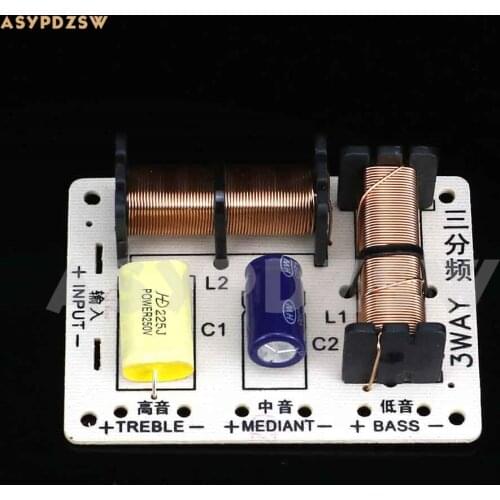 HX328 TREBLE MEDIANT BASS 3 Way speaker frequency divider board 4--8 ohm 150W
