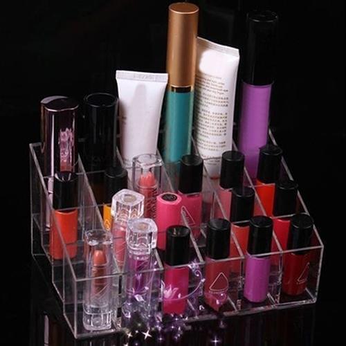 Makeup 24 Lipstick Gloss Cosmetic Storage Display Stand Holder Rack Organizer 2020