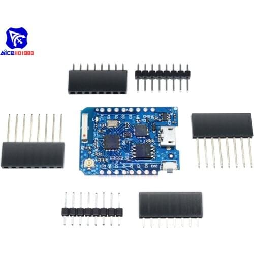 Diymore WeMos D1 Mini Pro ESP8266 Serial NodeMcu CP2104 WiFi Development Board for Arduino