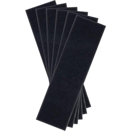 Advanced Filters Premium Carbon Activated Replacement Pre Filter 6 Pack Compatible with Air Purifier Models AC4800 Series (AC4