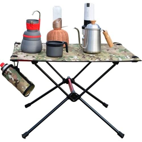 Outdoor Folding Table BBQ Camping Square Table with Storage Bag Foldable Outdoor Dinner Desk Indoor Outdoor Furniture