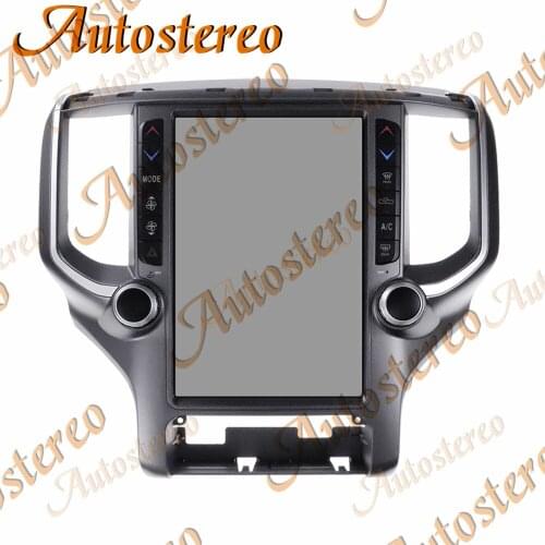 128G Android 9 Vertical Screen Tesla For Dodge RAM 2018-2020 Radio Car GPS Navigation Tape Recorder Auto Stereo Head Unit Carpla