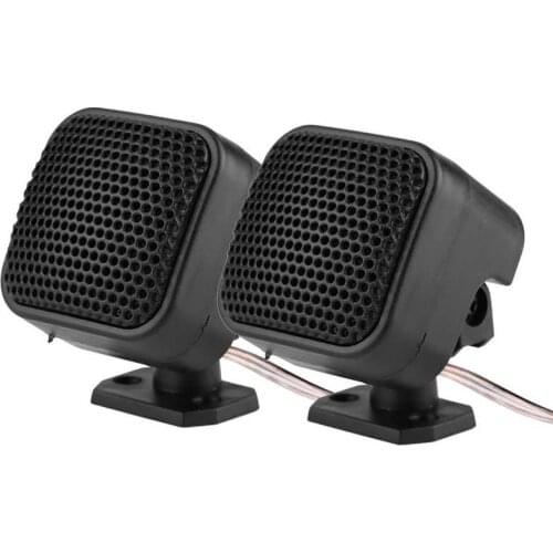 2pcs Car Small Square Speaker Loud Audio Music Tweeter Loudspeaker 500W Car Audio Loudspeaker