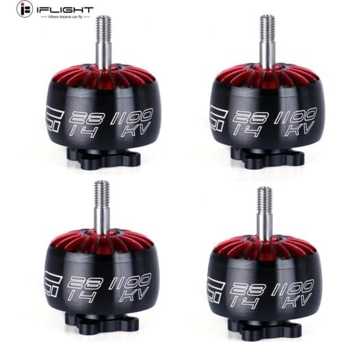 4PCS iFlight XING 2814 880KV KV1100 3-6S Brushless Motor for Long Range RC Drone FPV Racing