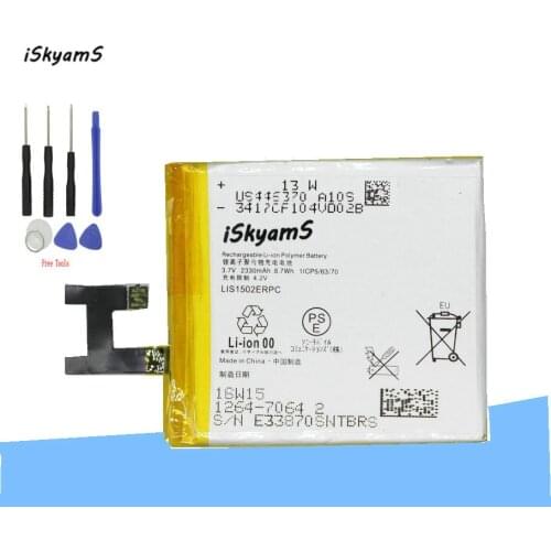 1x 2330mAh LIS1502ERPC Replacement Battery For Sony Xperia Z L36h L36 c6602 C6603 S39H C2305 M2 S50H D2303 D2305 D2306 +Tool