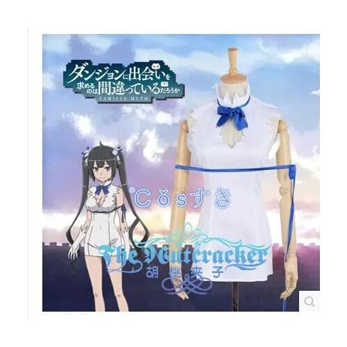 Free Shipping! Is It Wrong To Try To Pick Up Girls In A Dungeon? Hestia Cosplay Costume ,Perfect Custom For you