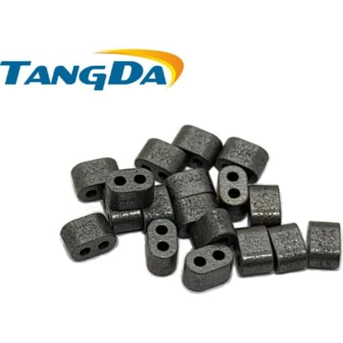 TANGDA 3.5 2.1 2.3 Core Ferrite L*W*HT 3.5*2.1*2.3mm hollow bead filter EMI Anti-interference Double hole AG