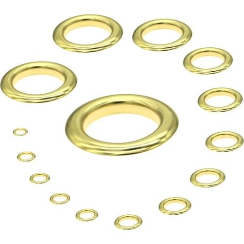 Glod Copper eyelets scrapbooking accessories Knitwear Jeans, Apparel, Bags, Shoe 3|3.5|4|4.5|5|6|8|10|12|14|17|18|20|25|30|40mm