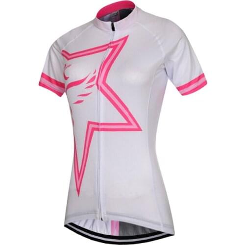 KEYIYUAN 2021 Ladies Short Sleeved Cycling jersey Summer Breathable Moletom MTB Abbigliamento Ciclismo Trikot