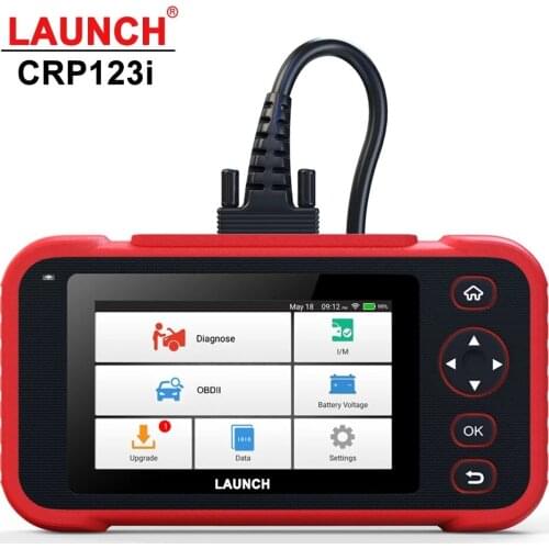 LAUNCH X431 CRP123I OBD2 OBDII Scanner Car Diagnosis Tools Automotive Engine ABS SRS Transmission System Oil TPMS DPF Reset