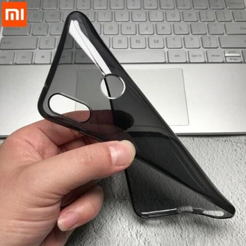 Original Xiaomi Mi 8 Case mi8 mia2 a2 Luxury Soft TPU Clear Black Cover For Xiomi Xiaomi Mi 8 SE Mi A2 6X Phone Cases