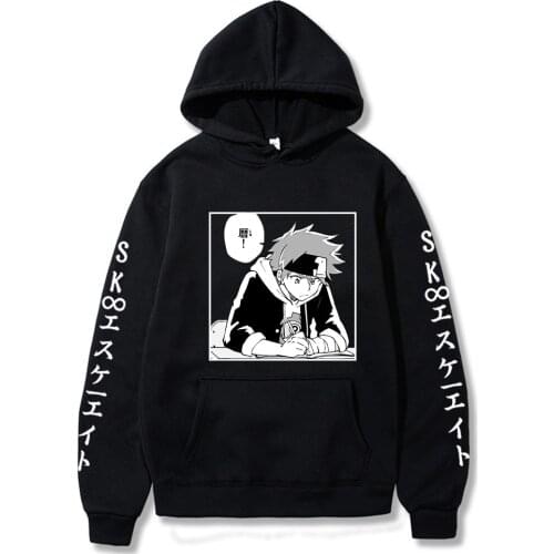 Print Anime SK8 the Infinity Oversized Sweatshirt Hoodies Korean Style Pullovers Female Full Sleeve Top Harajuku Clothes