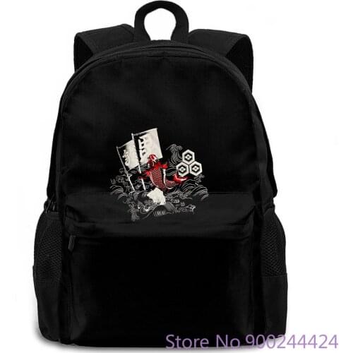 HZIJUE Homme Chinese Japanese Style For women men backpack laptop travel school adult student