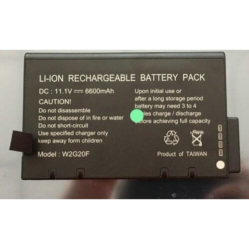 Tops 6600mAH News OTDR Battery for Acterna MTS8000,W2G20F
