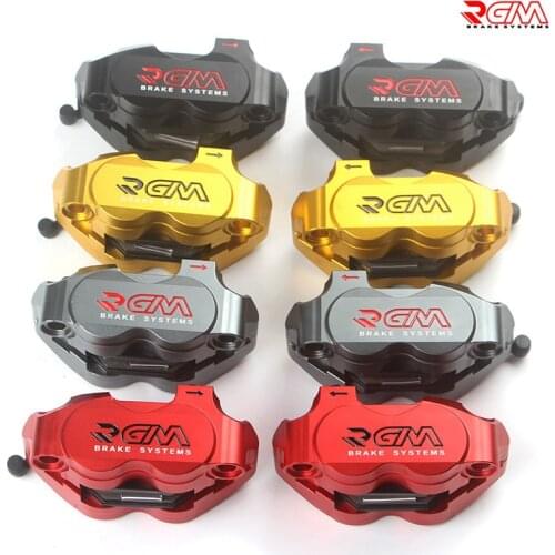 Motorcycle Brake Caliper Brake Pump 82mm Mounting 4 Piston Radial For Yamaha Kawasaki Scooter Rsz Jog Force Dirt Bike Modify