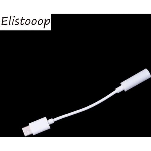 USB Type-C to 3.5mm Audio Earphone cable USB C 3.1 to AUX 3.5mm Music Port Adapter Connector for Xiaomi 6 Mi6 Letv 2 Pro 2 Max2