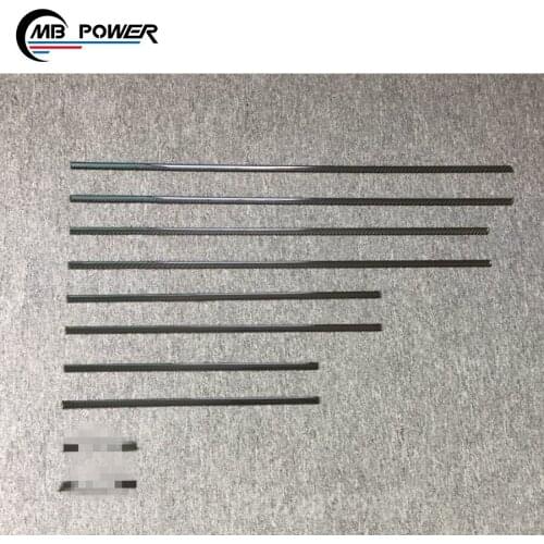 High quality G class w463 B style side molding trim kit carbon fiber material g63 g65 side molding trim kit external decoration