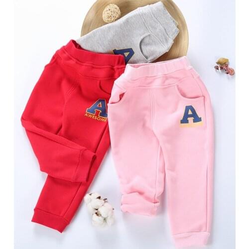 Winter baby clothes baby pants kids clothes baby boy clothes girl clothes for baby pants kids trousers sweatpants sides pockets