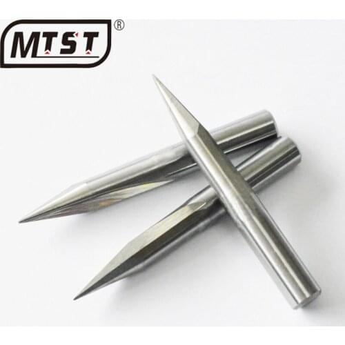 1PC 6mm 2 flutes straight groove milling cutter for wood CNC hardwood straight engraving V drill CNC machine tool
