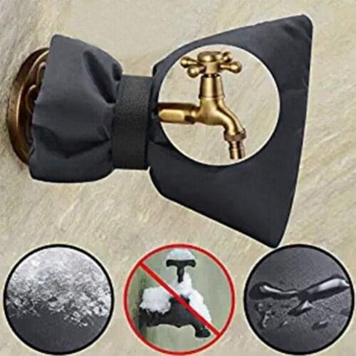 1pcs Winter Faucet Cover Faucet Freeze Protection For Outdoor Faucet Socks Protection Antifreeze Faucet Cover