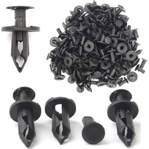 TREYUES 100PCS Motorcycle Fender Fasteners Rivets Mudguard Fixing For ATV UTV Can Am Maverick/ Commander/ Outlander For Honda