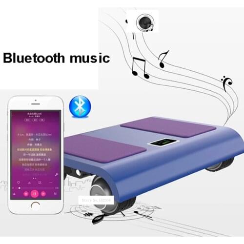 18Km Pocket Scooter Portable APP Control Four 4 Wheels Electric Self Balance Scooters Skateboard Bluetooth Speaker Function