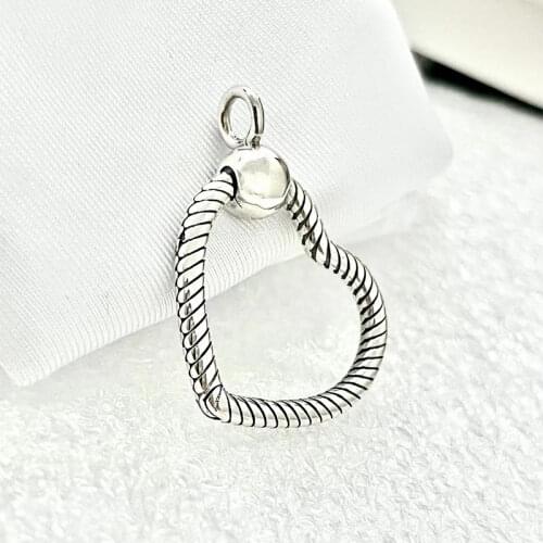 2020 New Arrivals 925 Sterling Silver O Pendant Fit Original Pandora Necklace DIY Charm Jewelry