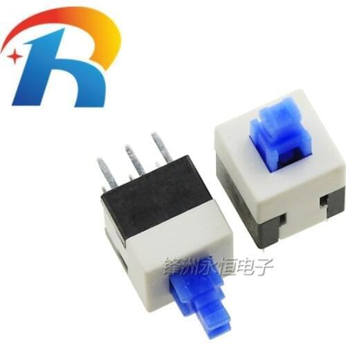 Free shipping 1000PCS/LOT 7*7MM no lock switch double / 6 feet (without a lock) non-self-locking 7x7 6PIN