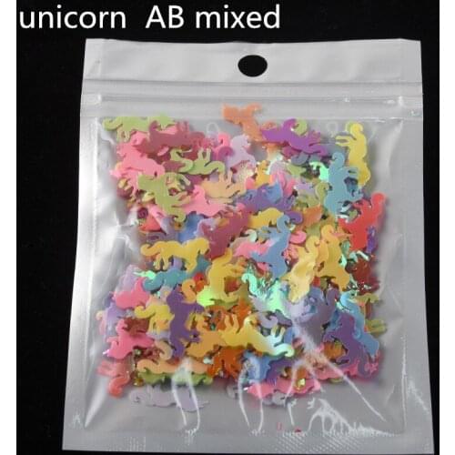 Unicorn Loose Sequins for Crafts DIY Apparel Sewing Fabric Clothes Grament Scrapbooking Wedding Jewelry Home Decor Accessories