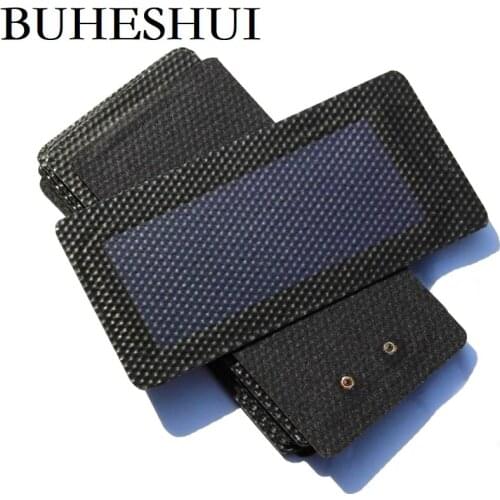 BUHESHUI 0.3W 1.5V Flexible Solar Cells Amorphous Silicon Foldable Very Slim DIY Solar Panel Charger System Education Kits