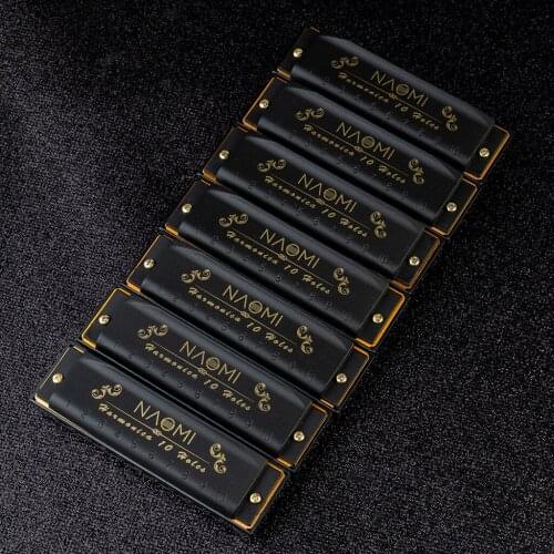 Deluxe Seven Piece Harmonica Set - G, A, Bb, C, D, E, F Key Pack