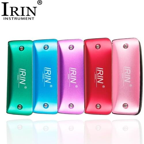 IRIN 7 Holes C Tone Harmonica Woodwind Instrument Diatonic Harp Pop Blues Rock Folk Mouth Organ Kids Educational Toy Music Gift