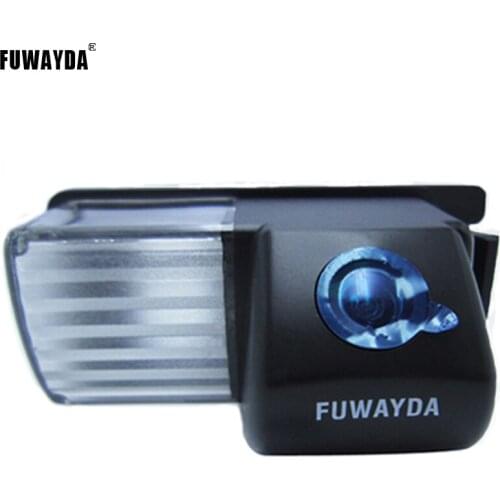 FUWAYDA CAR REAR VIEW REVERSE COLOR CMOS/170 DEGREE/REFERENCE LINE/WATERPROOF/NIGHT VISION CAMERA FOR NISSAN Livina TIIDA Geniss