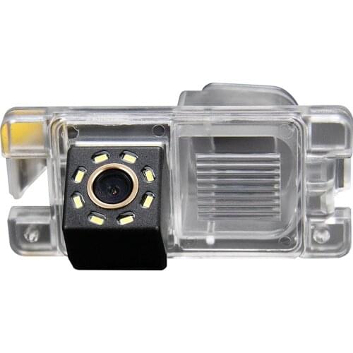 Misayaee Car Rear View Reverse Parking Camera Golden 8 LED for Mitsubishi Triton L200 Hunter Sportero Strada MK3
