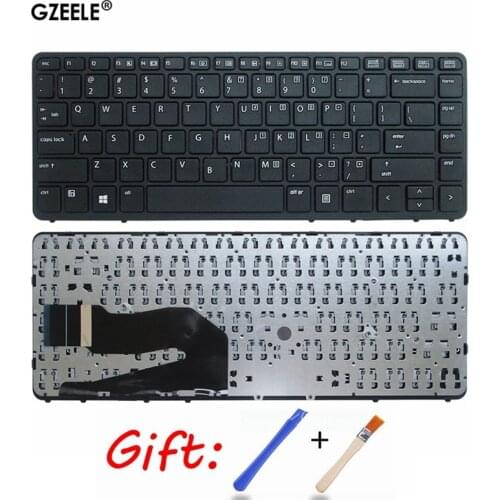English Laptop Keyboard for HP EliteBook 840 G1 850 G1 ZBook 14 for HP 840 G2 US
