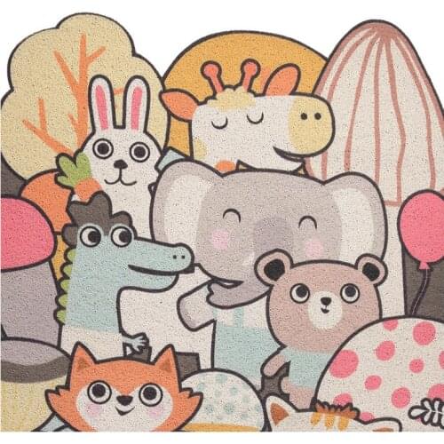 Dust-proof Door Mat Carpet Colorful Hallway DIY Mat Carpet Home Wonderful Shoes Scraper Bedroom Bathroom Living Room Doormats