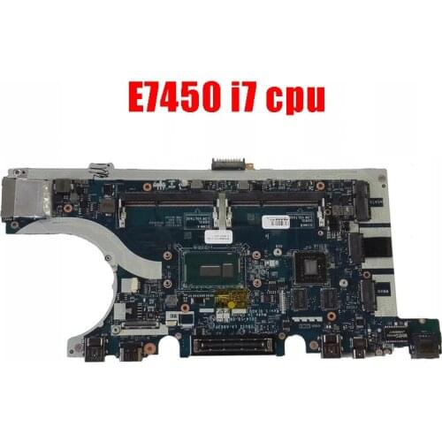 IN STOCK E7450 FOR DELL E7450 Motherboard LA-A963P i7 CPU N15S-GT-S-A2 840M/2G CN-0KVR03 0KVR03 100% Test Good Working