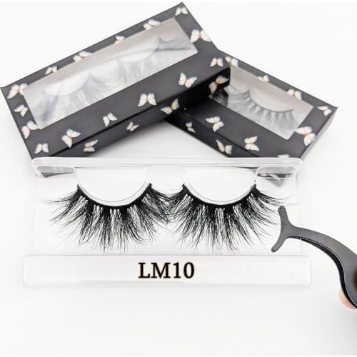 Rainsin 28mm Eyelashes set 3d Mink Lashes 25mm Fluffy Wholesale Pack Paper Butterfly Box Blue Boxes