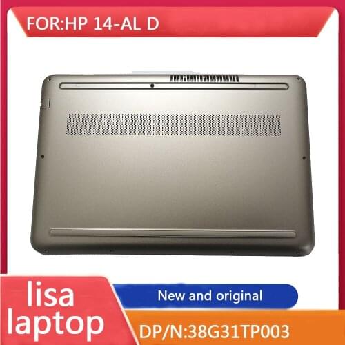 New Original For HP 14-AL Lower Bottom Base Case Bottom Cover Gold 38G31TP003