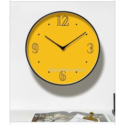 Home Living Room Decoration Creative Mute Modern Design Large Wall Clock Clocks Kitchen Bedroom Room Decor Silent Wall Watch