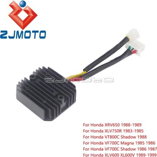 Motorcycle Voltage Regulator Rectifier For Honda 1983-1999 XRV650 XLV750R VT800C VF700C Shadow Magna XLV600 XL600V Regulator